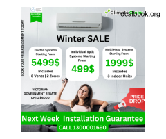 WINTER SALE – AIR CONDITIONING INSTALLATION MELBOURNE