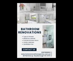 Expert Bathroom Renovations in Bayswater
