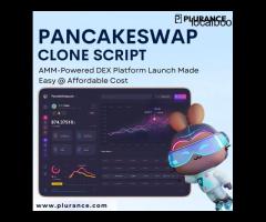 Pancakeswap Clone Script - Your Dream DEX Launch @ Budget Price
