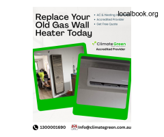Swap Your Old Gas Wall Heater for an Efficient Split System