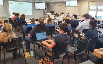 Animal Health @ JCU... discussing antibody levels in calves and older livestock.
