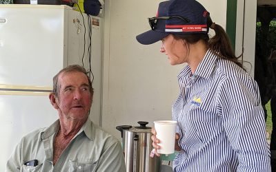 Errol Comerford chats to Sheridan Callcott