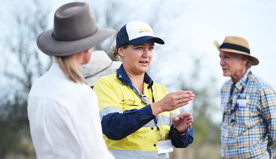 Jessica Szalinkski, Enviornment and Community Advisor - Glencore makes a point.