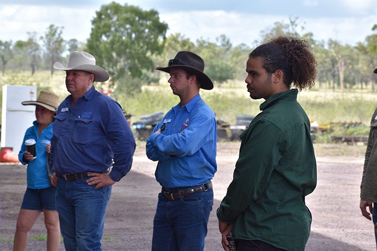Wendy Grant, Barry O'Sullivan, Nthan Sims and Solomon Minniecon.