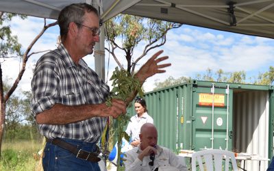 Mt Pleasant owner Jamie Gordon, host and a guest speaker on the day, impressed the importance of plant diversity in a grazing system.