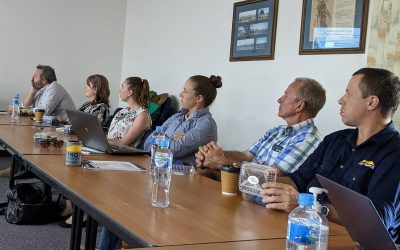 Landholders, industry and Office of Great Barrier Reef (OGBR) and Department of Natural Resources, Mines and Energy (DNRME) representatives at the Landholders Driving Change (LDC) Vegetation Management and Reef Regulations workshop which was held at the Department of Agriculture and Fisheries facility in Bowen.
