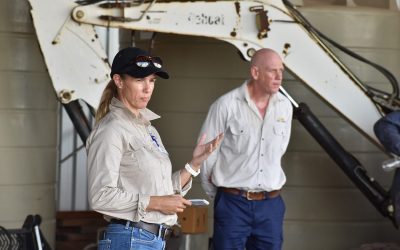 Melissa Hayes, Land Protection officer Whitsunday Regional Council provided an overview of the council's pest weed and animal management plan for the region.