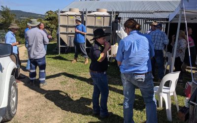 Participants at the GRT fieldwalk.
