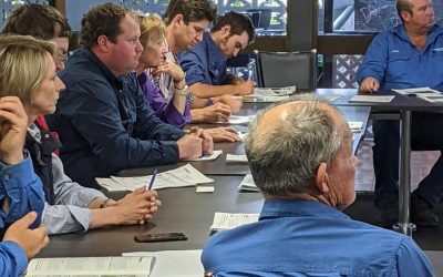 Participants at the chemical training course.
