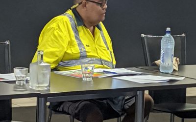 Craig Watson, of Urannah Station, at the chemical training workshop.