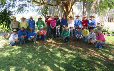 Workshop participants at the end of a highly successful workshop. Everyone agreed that they learnt a lot about preg testing and breeder and herd management.