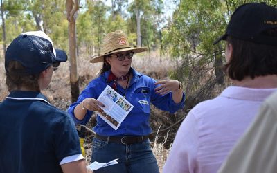 Landscape Remediation Officer Sheyanne Frisby