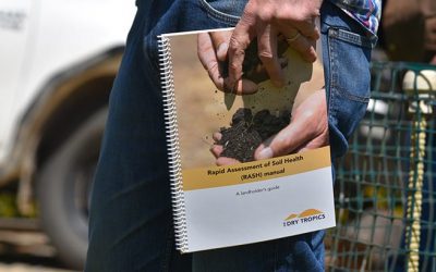 David Hardwick stepped graziers through the Rapid Assessment of Soil Health (RASH) manual, a resource that helps graziers assess soil health across a range of land types.