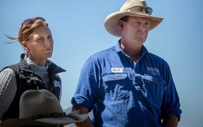 Julie and Reid Muirhead, Weetalaba Station.