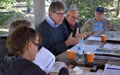 Dr Christian Roth, CSIRO, provides feedback on the project panel activity area updates.