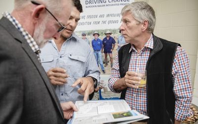 Major Integrated Projects (MIPs) Steering Committee member Roger Landsberg, grazier and LDC project panel member Buster O'Loughlin, CEO NQ Dry Tropics Scott Crawford.