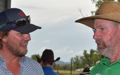 Michael Pini, Lancewood Station, and Greg Ashton, Bowen.