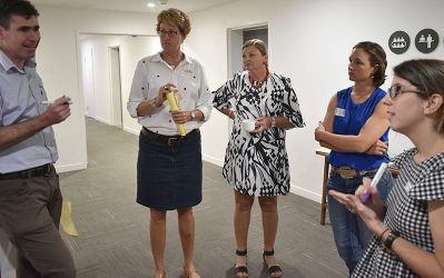 Andrew Yates, NQ Dry Tropics LDC, Susan Vail, Salisbury Plains, Lisa Hutchinson, NQ Dry Tropics LDC, Jessie Norman, Mt Aberdeen, Kerry Hammett, DNRME.