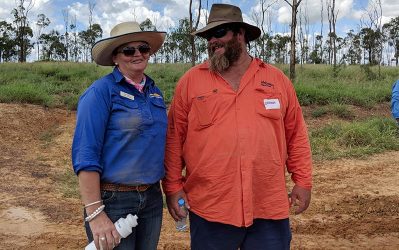 NQ Dry Tropics Senior Project Officer Lisa Hutchinson and WRC staffer Lindsay Mackie