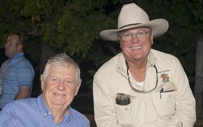Bill Pepper, of Terry Creek, and Tom Murphy, of Tabletop.