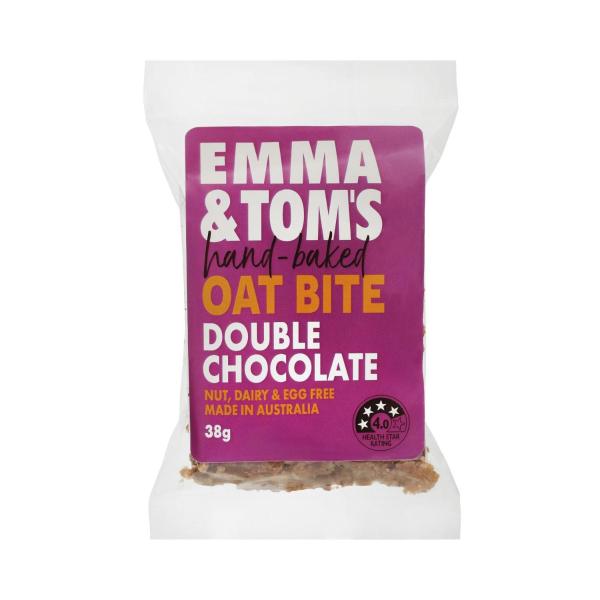 Emma & Toms Double Choc Oat Bite | 38g
