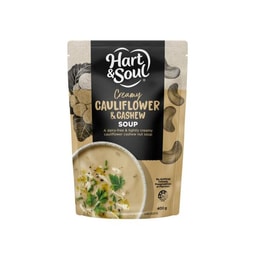 Hart & Soul Cauliflower & Cashew Soup Pouch | 400g