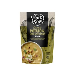 Hart & Soul Pouch Soup Potato & Leek With Miso | 400g
