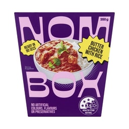 Nombox Meal Box Butter Chicken With Rice | 350 GRAM