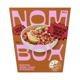 Nombox Meal Box Chicken Pad Thai With Noodles | 350 GRAM
