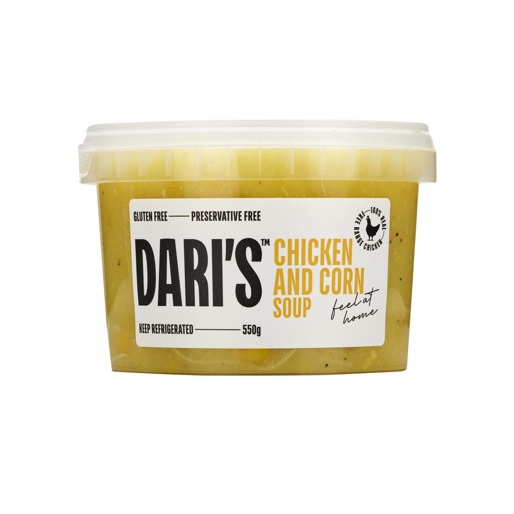 Dari's Chicken And Corn Soup | 550g