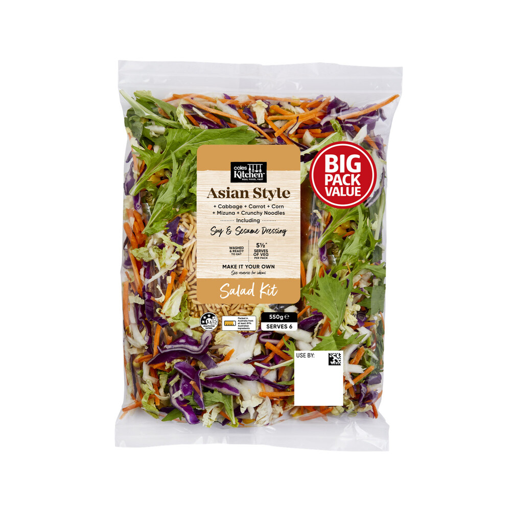 Coles Kitchen Asian Salad Kit | 550g