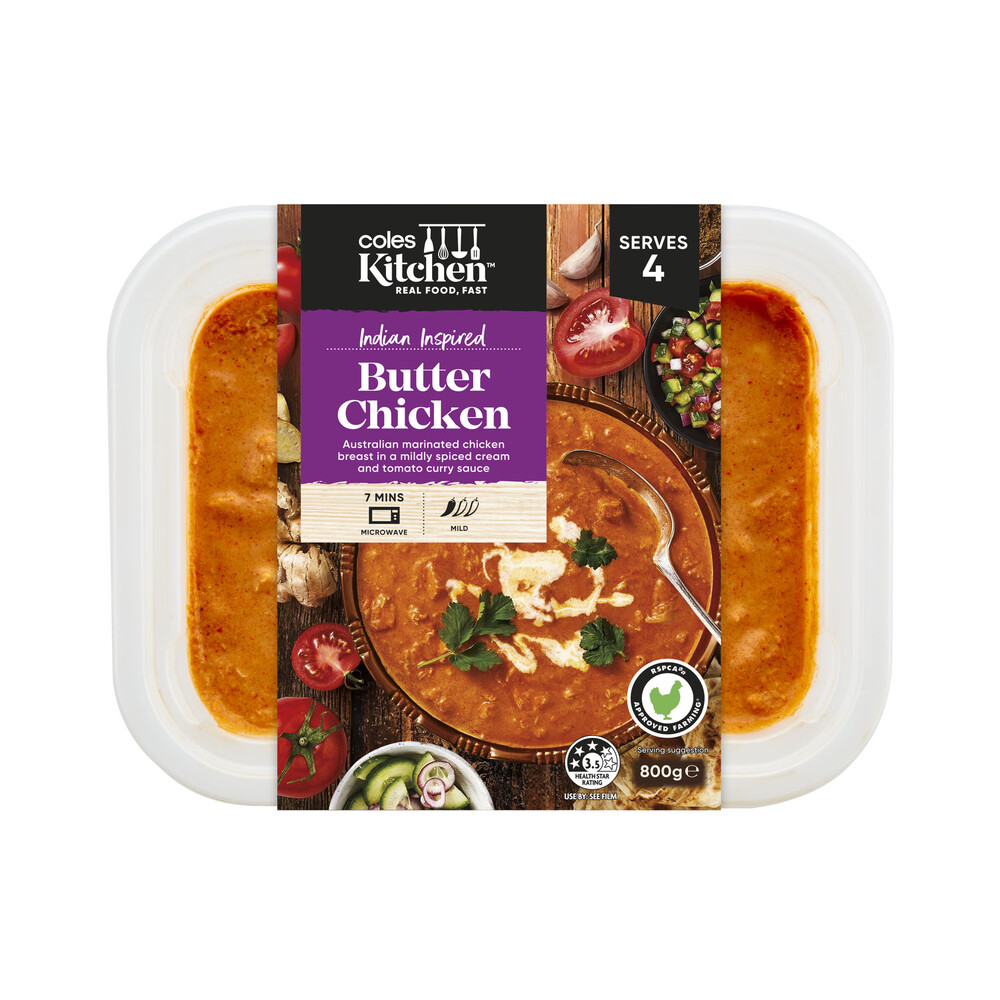 Coles Kitchen Butter Chicken Sauce | 800g
