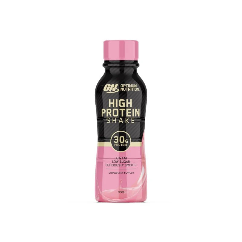 Optimum Nutrition High Protein Strawberry Shake | 375mL