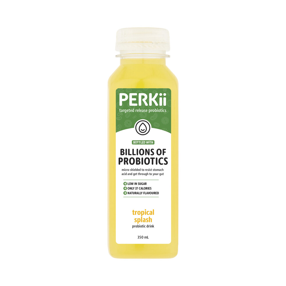 Perkii Probiotic Drink Tropical Splash | 350mL