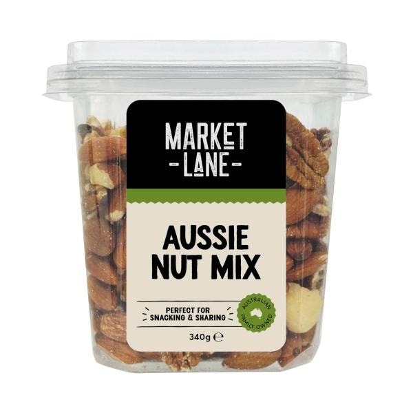 Market Lane Aussie Natural Nut Mix Tub | 340g