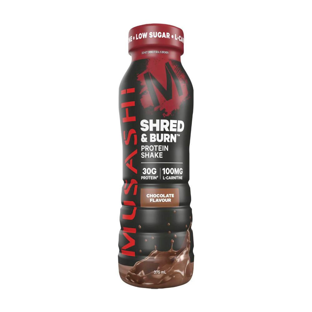 Musashi Shred & Burn Chocolate Protein Shake | 375mL