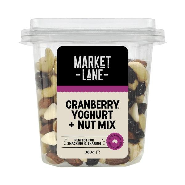Market Lane Cranberry Yoghurt Nut Mix Tub | 380g