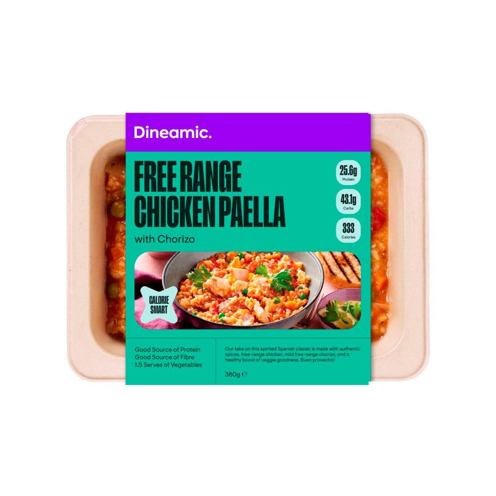 Dineamic Meal Chicken & Chorizo Paella | 360g