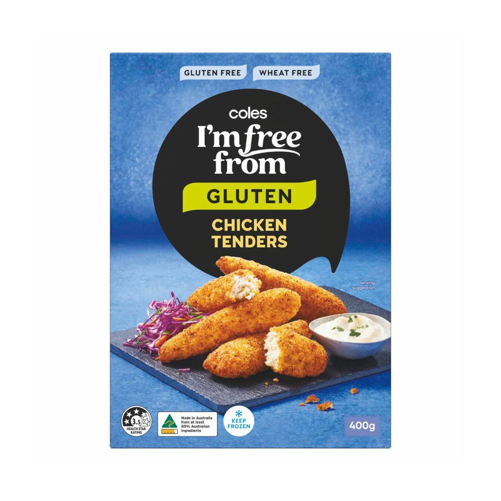 Coles I'm Free From Chicken Tenders | 400g