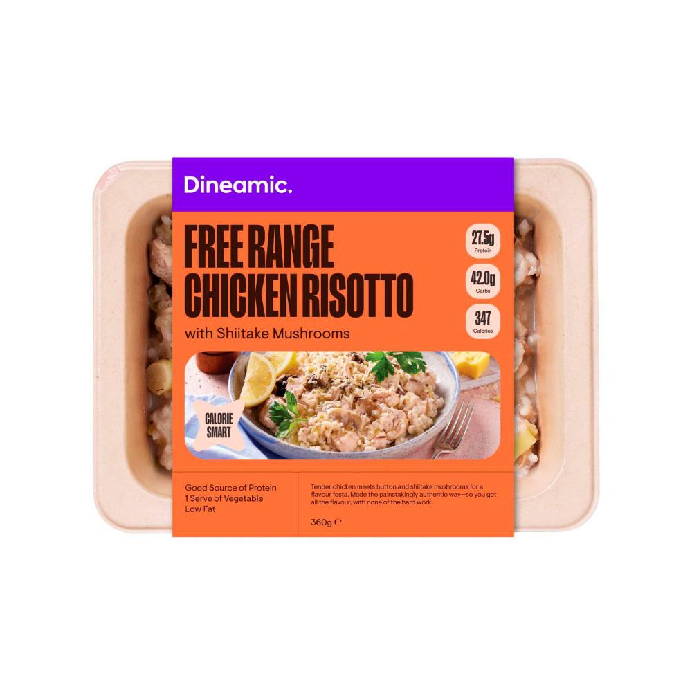 Dineamic Meal Chicken & Mushroom Risotto | 360g