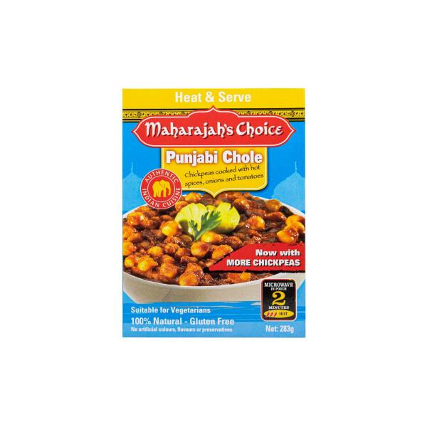 Maharajah's Choice Punjab Choley Ready Meal | 283g