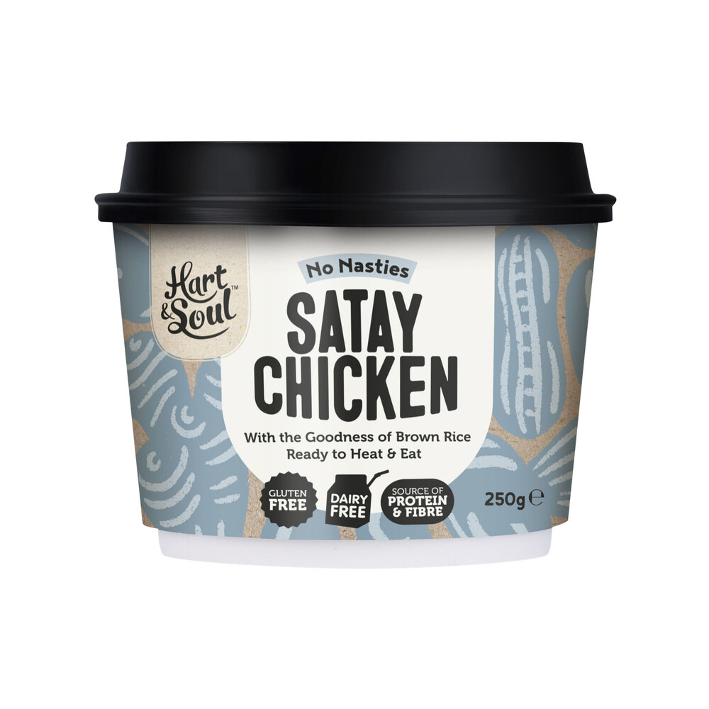 Hart & Soul Supergrain Ready Meal Satay | 250g