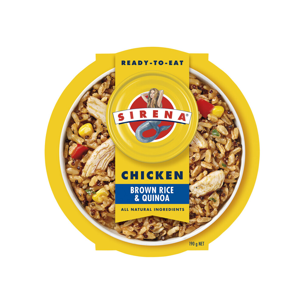Sirena Brown Rice & Quinoa With Chicken | 190g