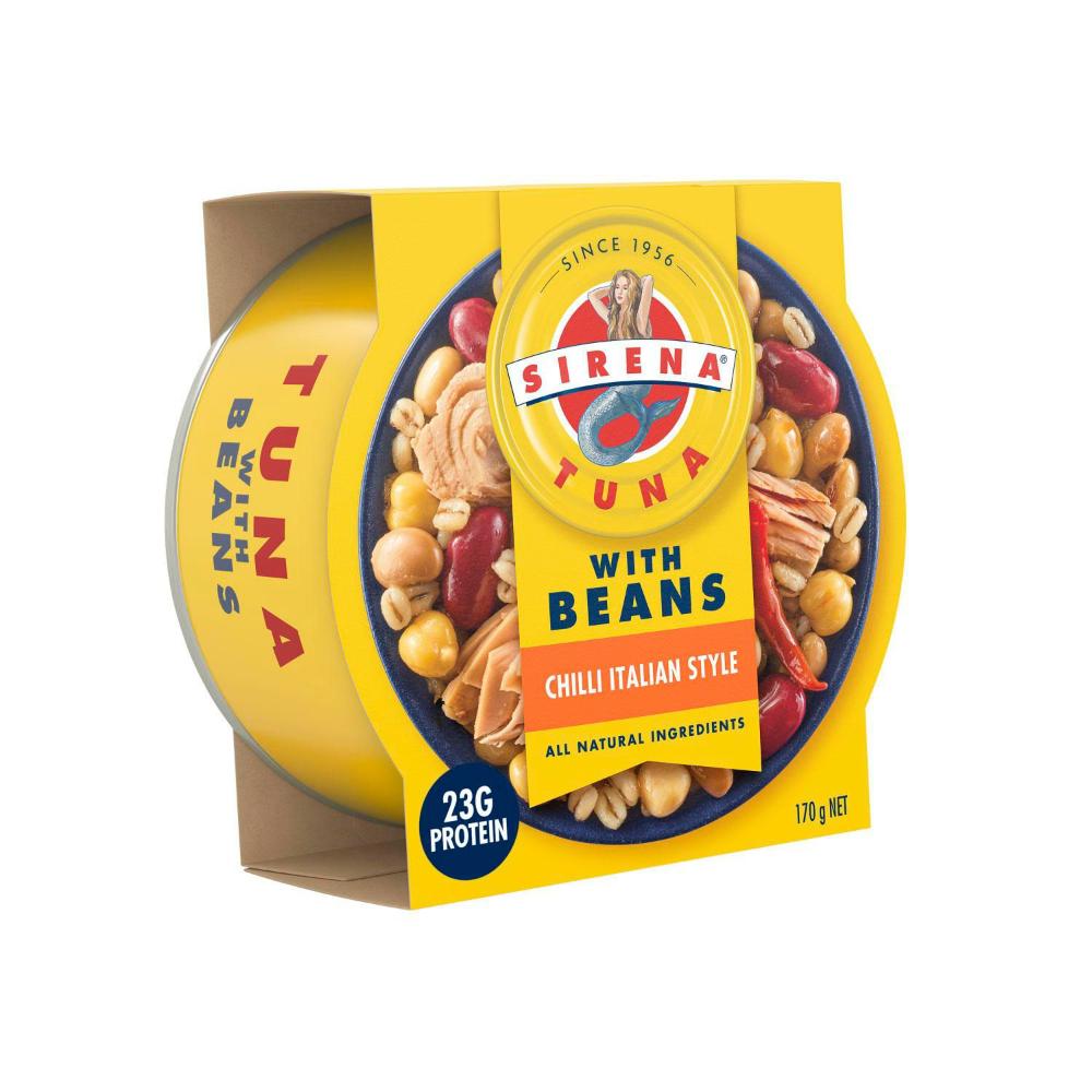 Sirena Tuna With Beans Chilli Italian Style | 170g