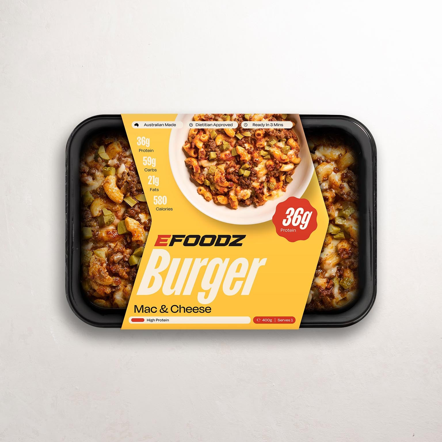 Burger Mac & Cheese