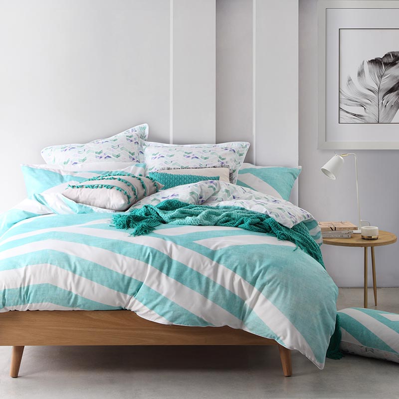 Calippo Teal Duvet Cover Set