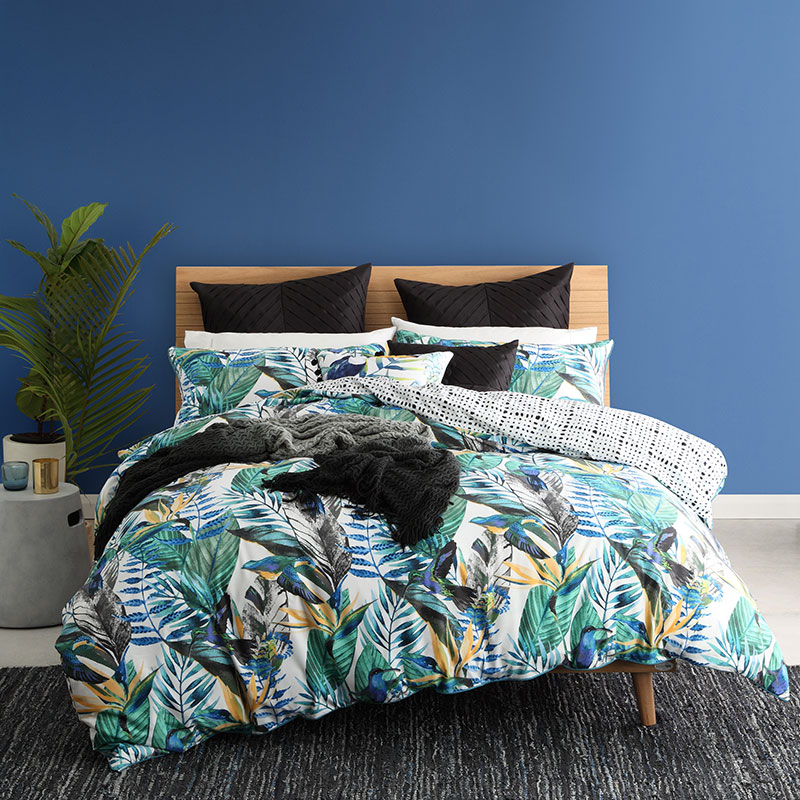 Whitsunday Teal Duvet Cover Set