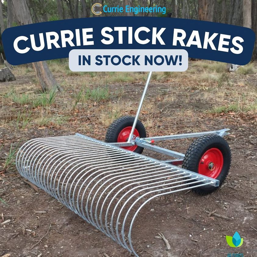 Stick Rake Attachment Moss Rake For Ride On Mower Lawn Dethatcher