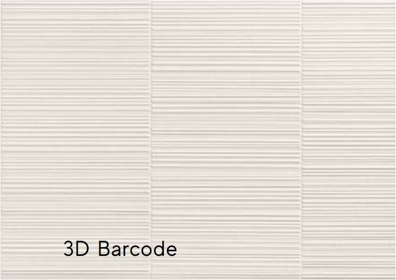 3D WALL PLASTER BARCODE