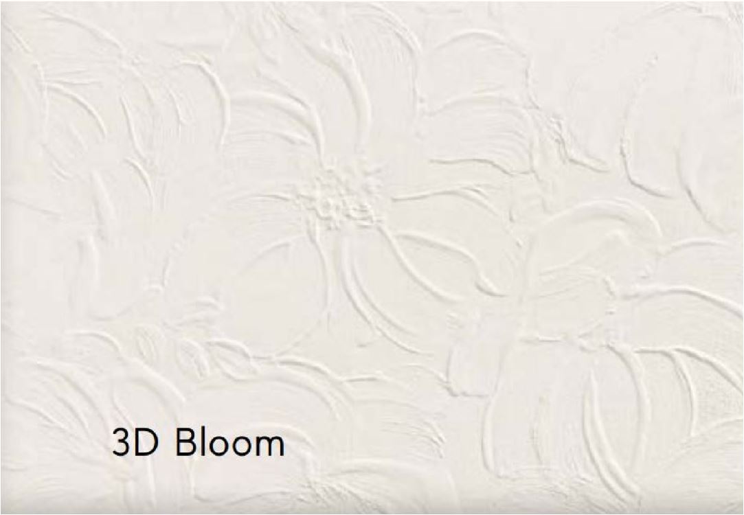 3D WALL PLASTER BLOOM